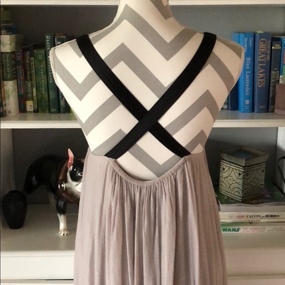 Embroidered Empire Waist Summer Dress - Picture 4 of 4